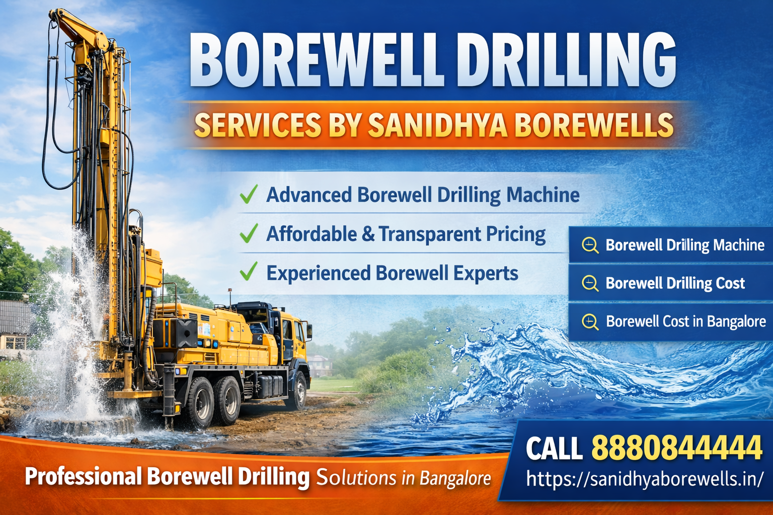 Borewell Drilling Services
